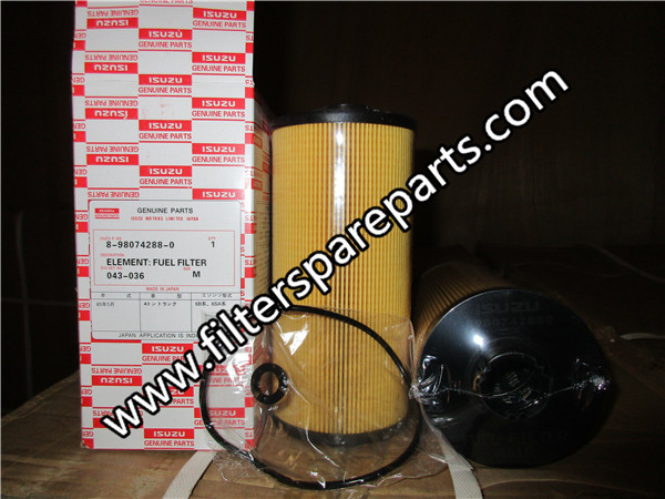 8-98074288-0 ISUZU Fuel Filter